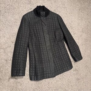 Akris Silk Jacket In Black Size US 16